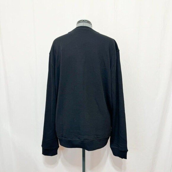 Eddie Bauer NWT Sz XXL Black Men's Plush-Lined Fleece Crewneck Pull On - Picture 4 of 12